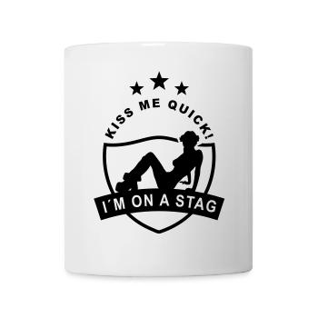 stag_night - Mug blanc - blanc - Devant