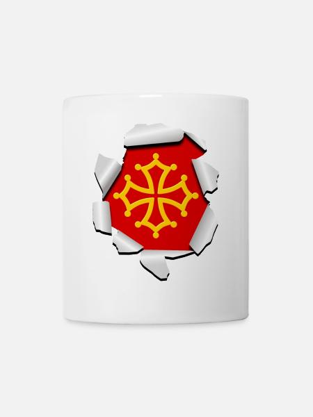 Croix Occitane - Mug blanc - blanc