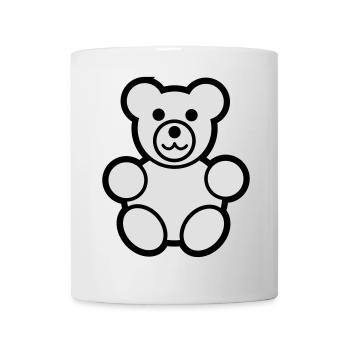 Niedlicher Teddy  - Tasse - Weiß - Vorne