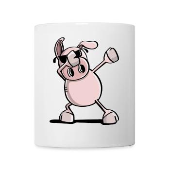 Cool Dab Dance Wutz - Dabbing Pig - Trend - Mug - white - Front