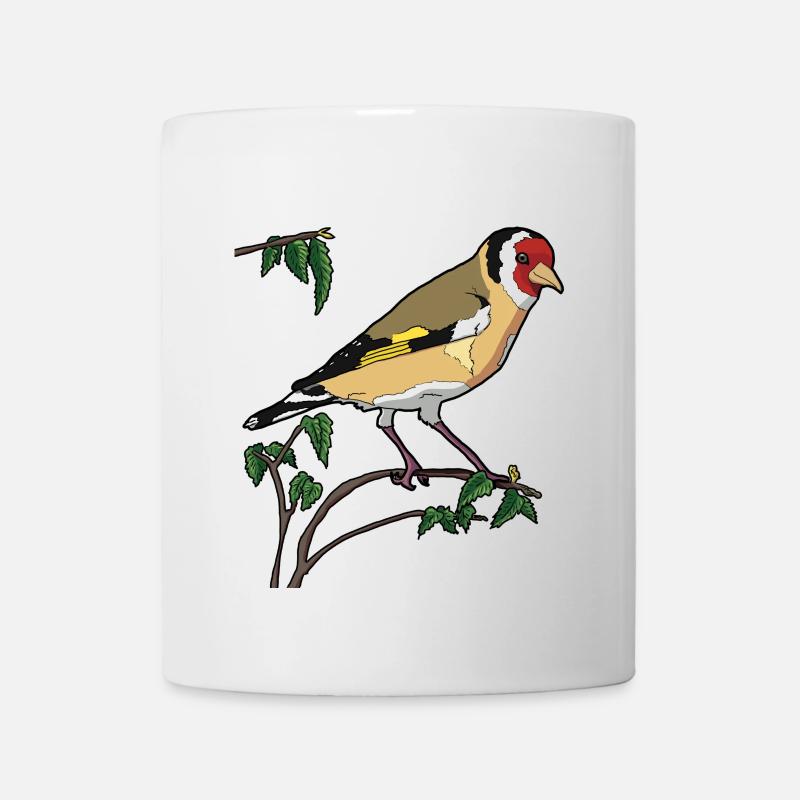 Stieglitz - Tasse - Weiß