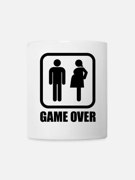 Game over - enceinte - Mug blanc - blanc