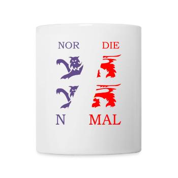 NORMANDIE / NORMAL Louis RUNEMBERG © Adagp - Mug blanc - blanc - Devant