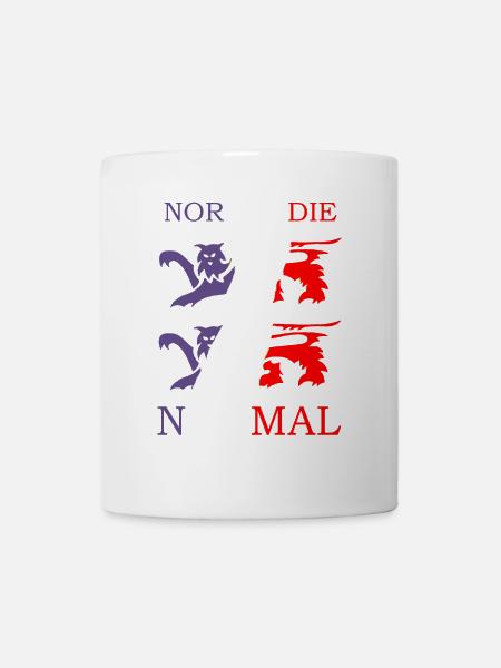 NORMANDIE / NORMAL Louis RUNEMBERG © Adagp - Mug blanc - blanc