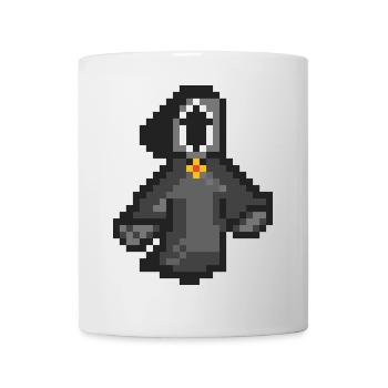 Death2 Pixel Art - Mug blanc - blanc - Devant