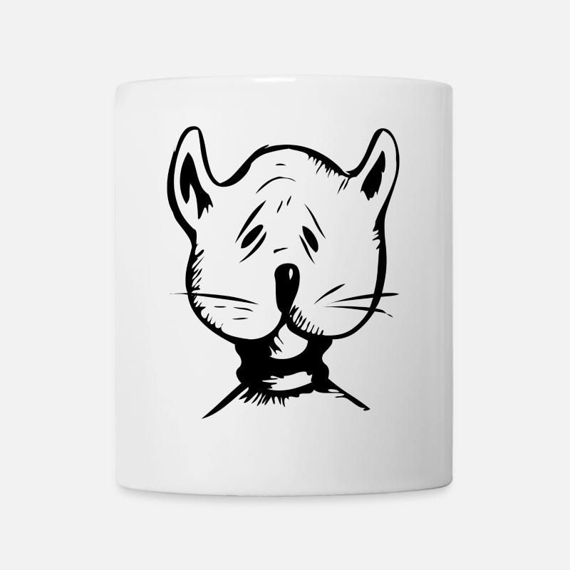 cool dog 6 black - Mug - white