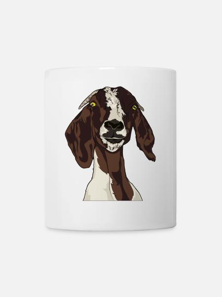 chèvre - Mug blanc - blanc