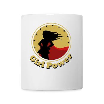Girl Power - Mug blanc - blanc - Devant