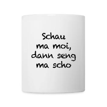 Regarde moi - Mug blanc - blanc - Devant