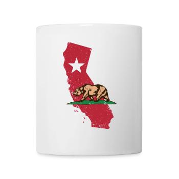CALIFORNIA, Californie, États-Unis - Mug blanc - blanc - Devant