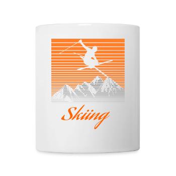 skier - Mug - white - Front