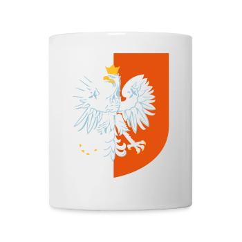 T-shirt drapeau de la Pologne - Cadeau Polska Pologne - Mug blanc - blanc - Devant