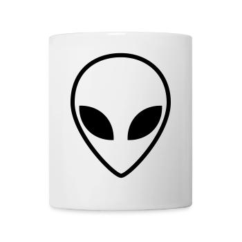 Alien - Tasse - Weiß - Vorne