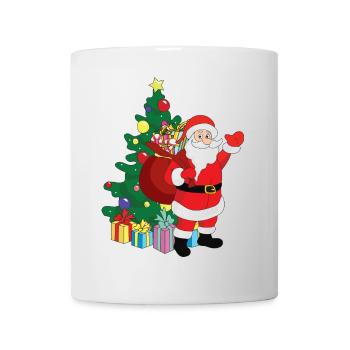 Noël Noël Père Noël Père Noël - Mug blanc - blanc - Devant
