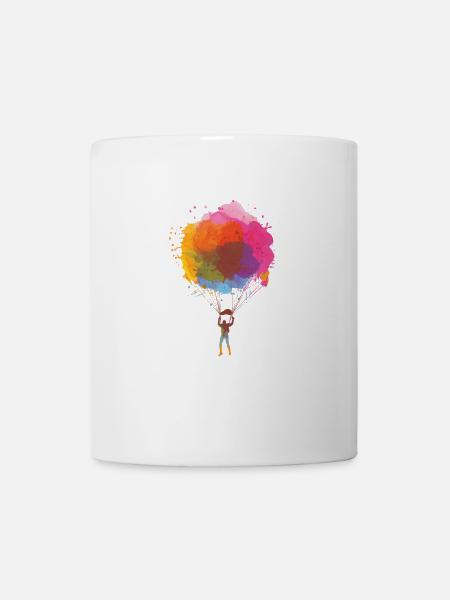 Parachutisme Parachutisme - Mug blanc - blanc
