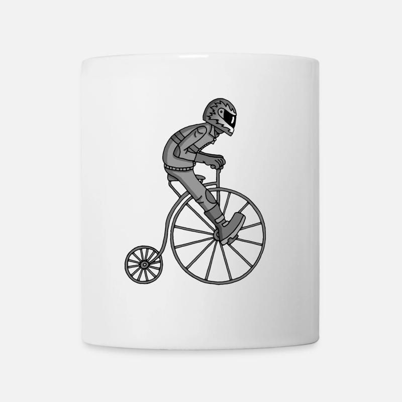 Retro Biker - Tasse - Weiß