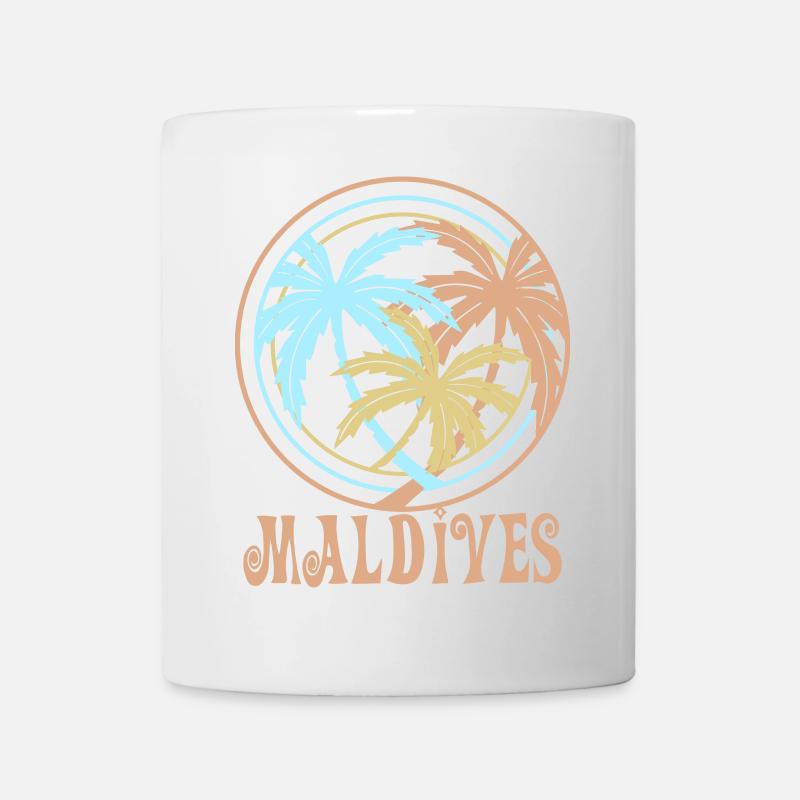 Malediven - Tasse - Weiß