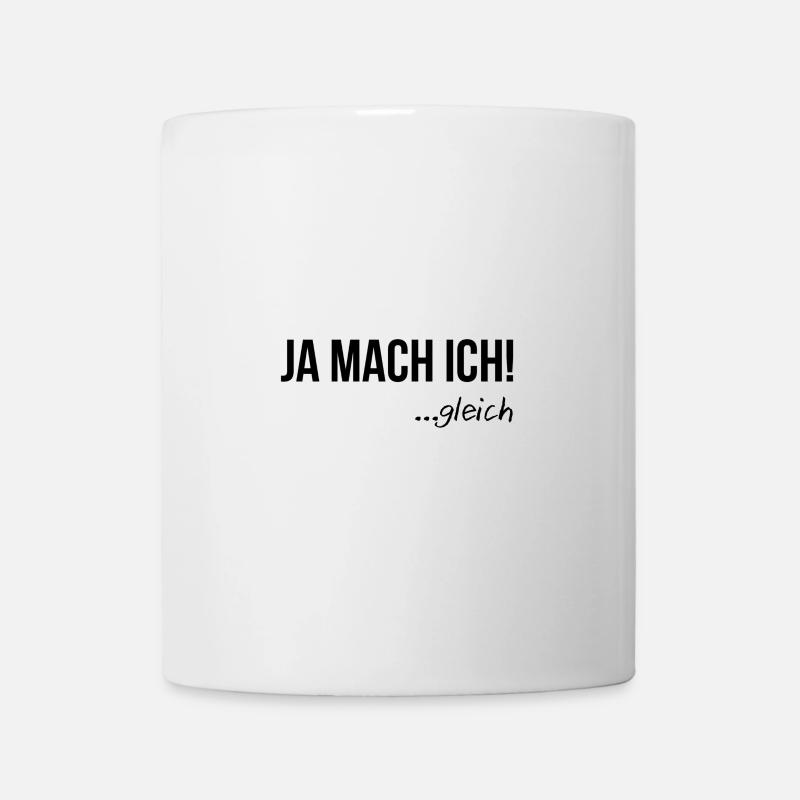 Faulpelz - Tasse - Weiß