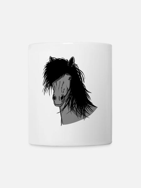 Isländer Portrait - Tasse - Weiß
