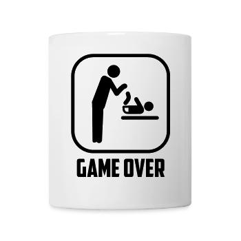 game over - Tasse - Weiß - Vorne