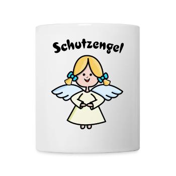 Schutzengel kann man nie genug haben - Tasse - Weiß - Vorne