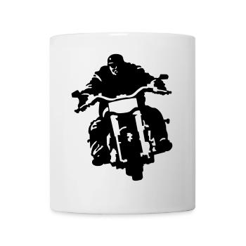 biker - Tazza - bianco - Fronte