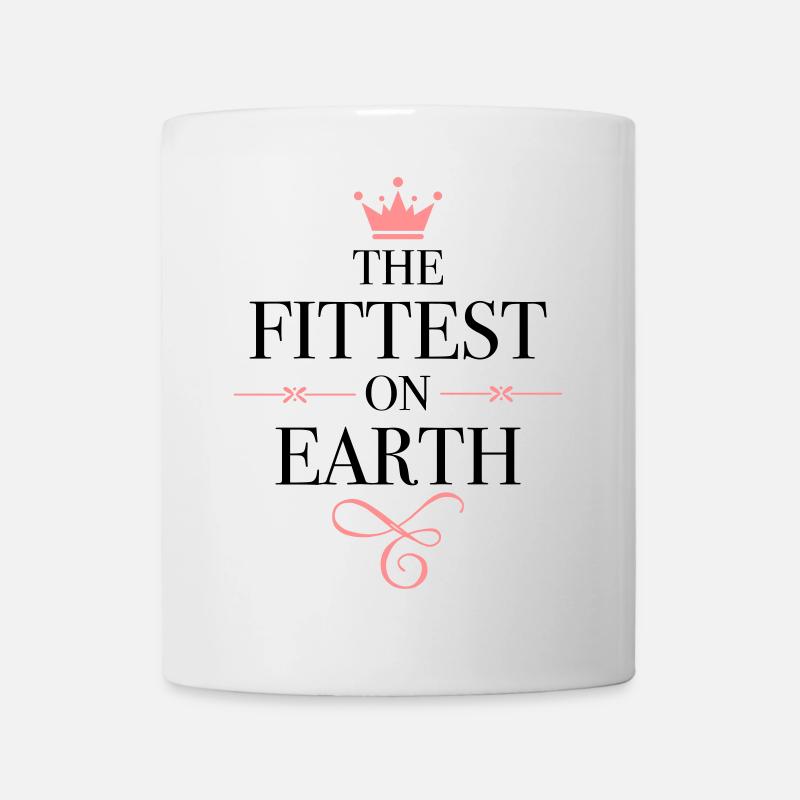 sportif - Mug blanc - blanc