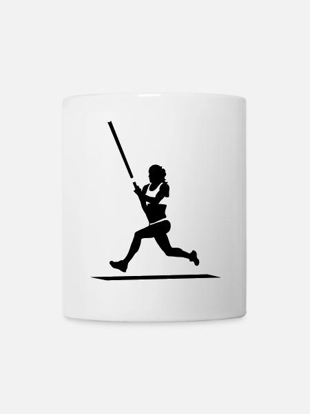 Stabhochsprung - Tasse - Weiß