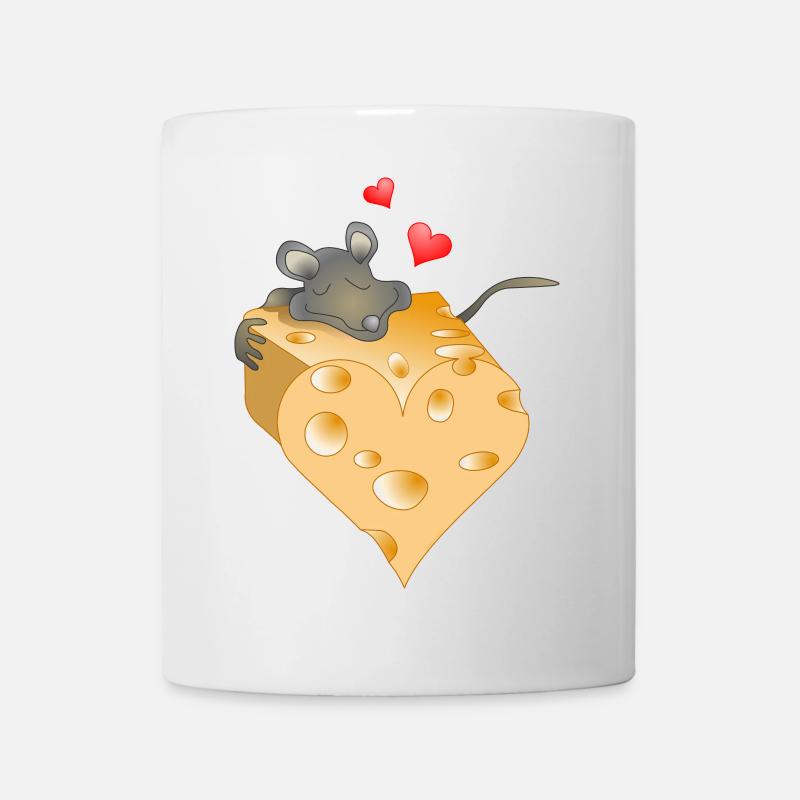 Cheesy Valentine - Mug blanc - blanc