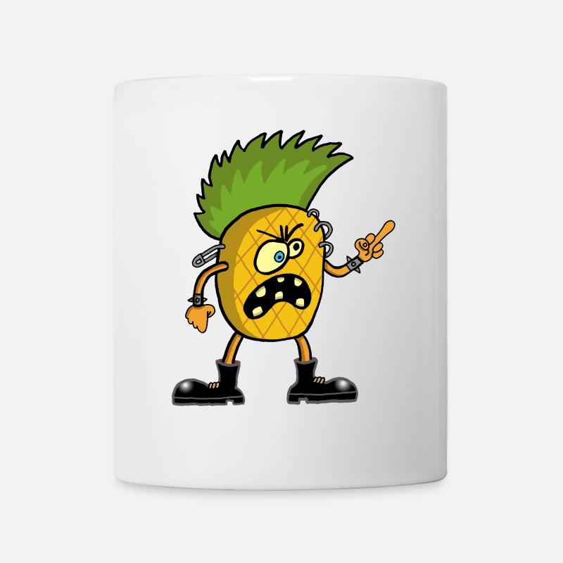 Anarchist pineapple - Mug - white