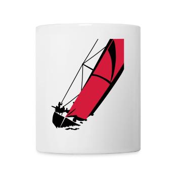 Yacht - Mug - white - Front