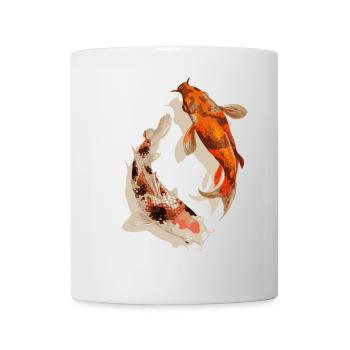 Koi poisson - Mug blanc - blanc - Devant