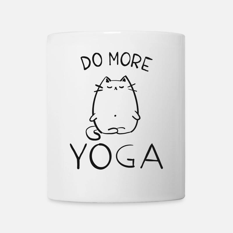 Yoga - Tasse - Weiß