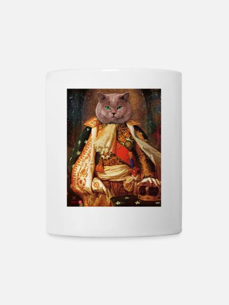 Chat Royal - Mug blanc - blanc