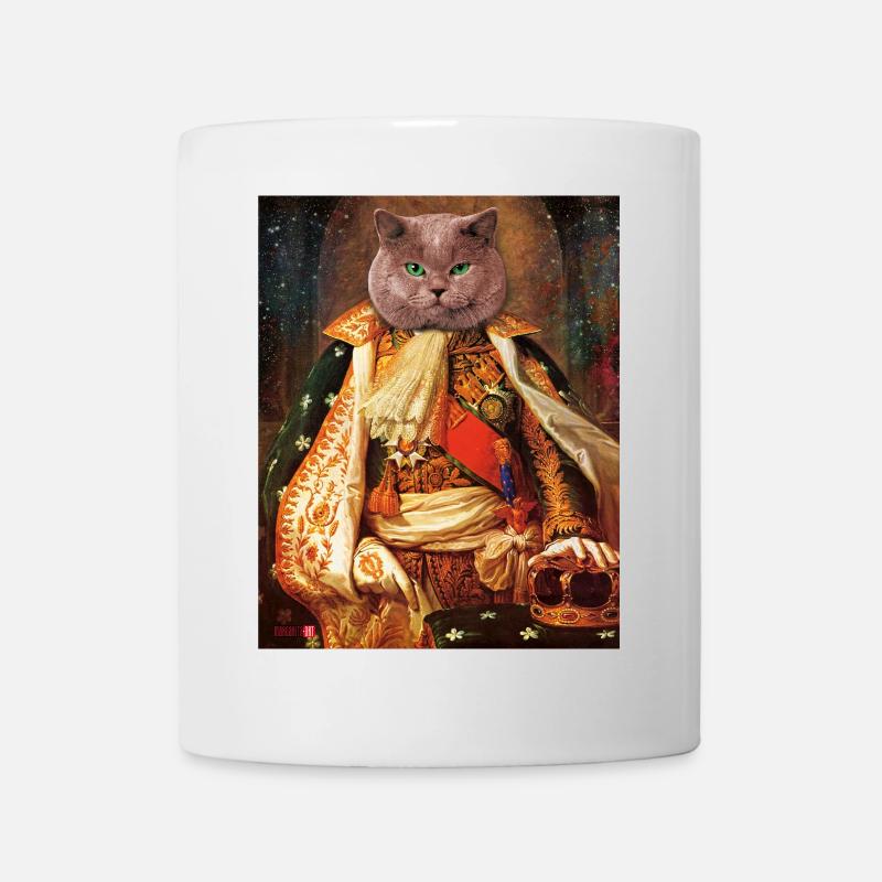 Chat Royal - Mug blanc - blanc