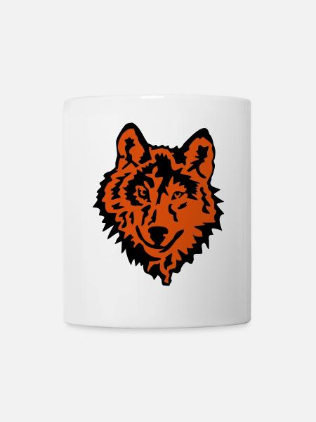 wolf - Mug - white