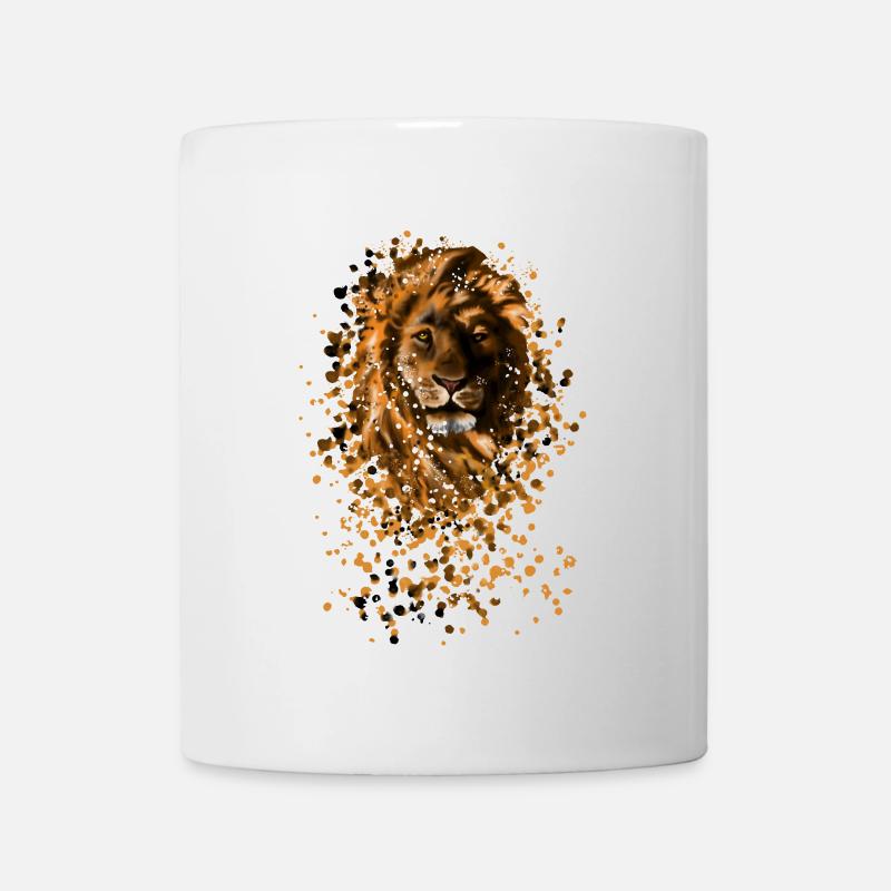 Lion - Mug blanc - blanc