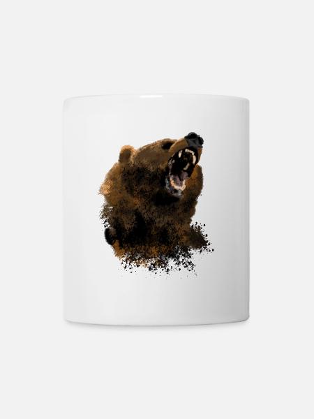 Bär - Tasse - Weiß