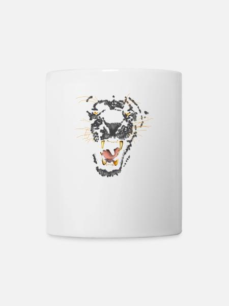 Panter - Tasse - Weiß
