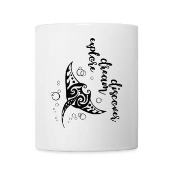Explore Dream - Manta - Mug - white - Front