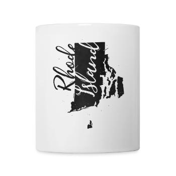 Rhode Island - Tasse - Weiß - Vorne
