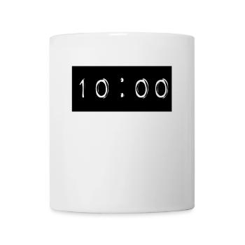 10:00 - Tasse - Weiß - Vorne