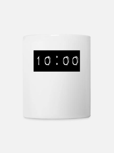 10:00 - Tasse - Weiß