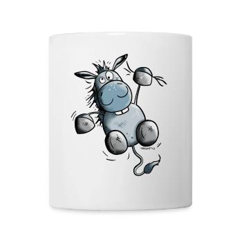 Esel hängt ab - Tasse - Weiß - Vorne
