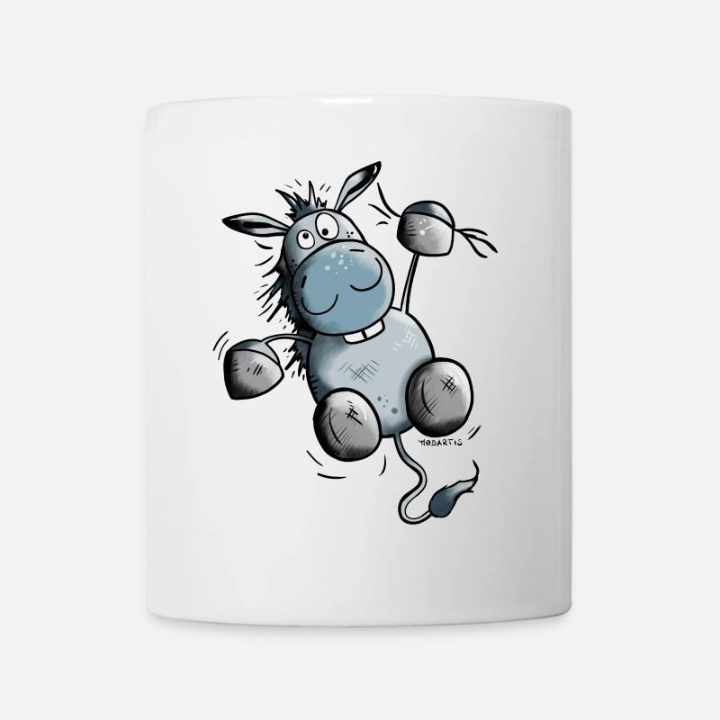 Esel hängt ab - Tasse - Weiß