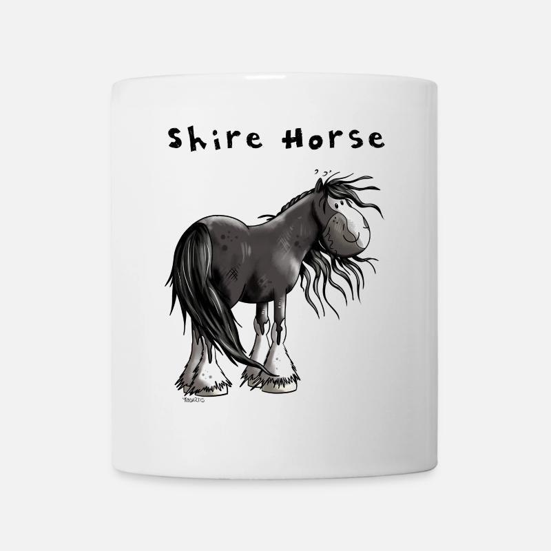 Sweet Shire Horse - Mug - white