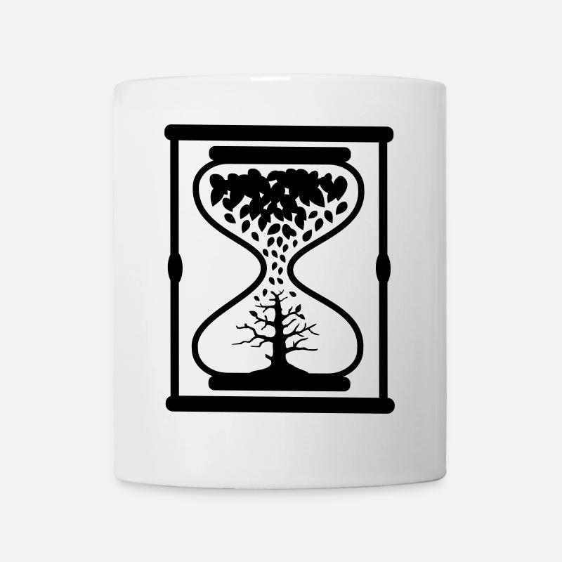sablier - Mug blanc - blanc