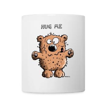 Hug Me Bear - Mug - white - Front