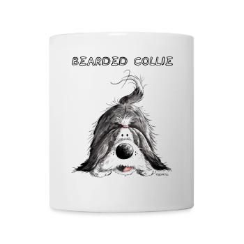 Bearded Collie - Mug blanc - blanc - Devant