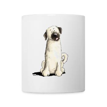 Kangal drôle I chien de bande dessinée - Mug blanc - blanc - Devant